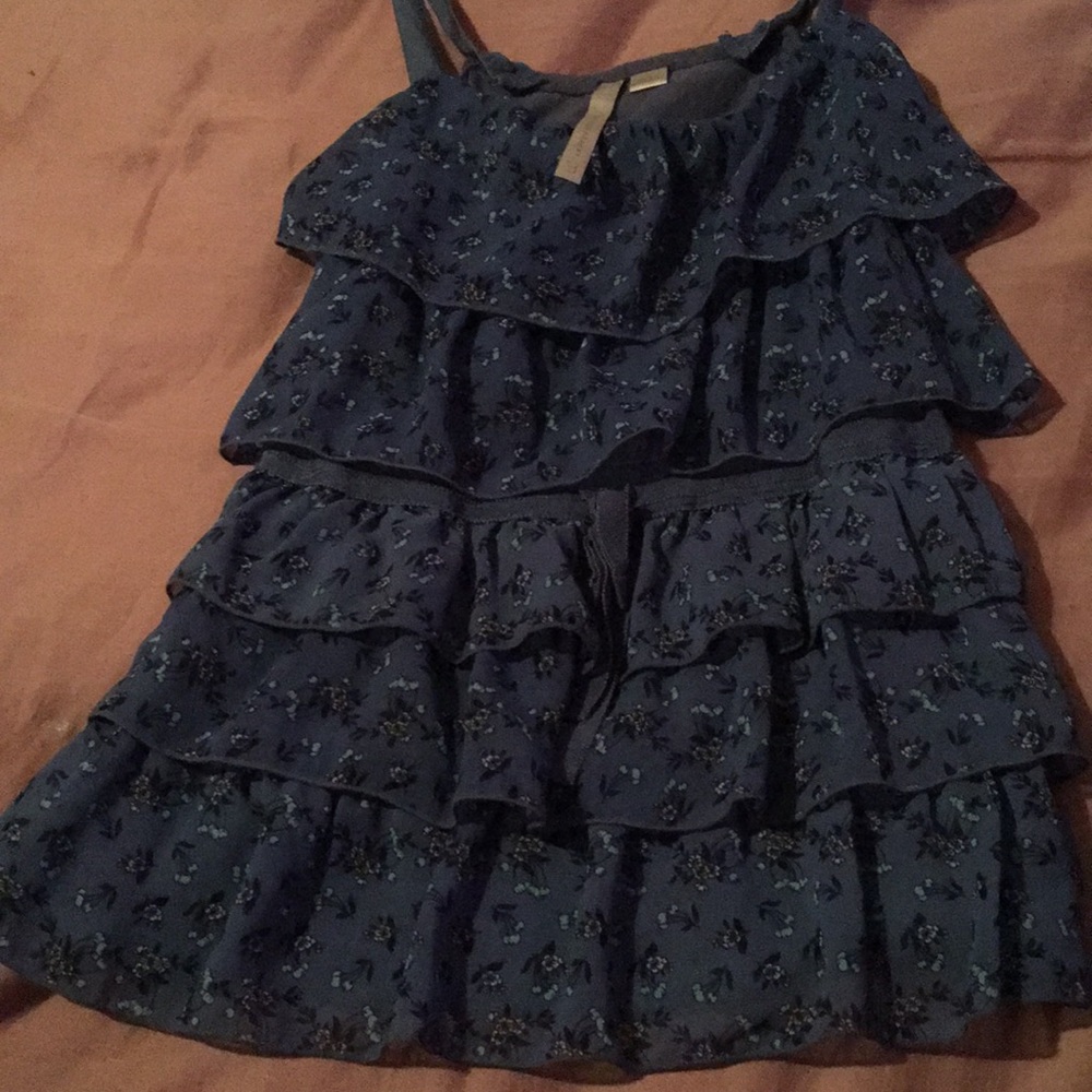 chiffon ruffled cami